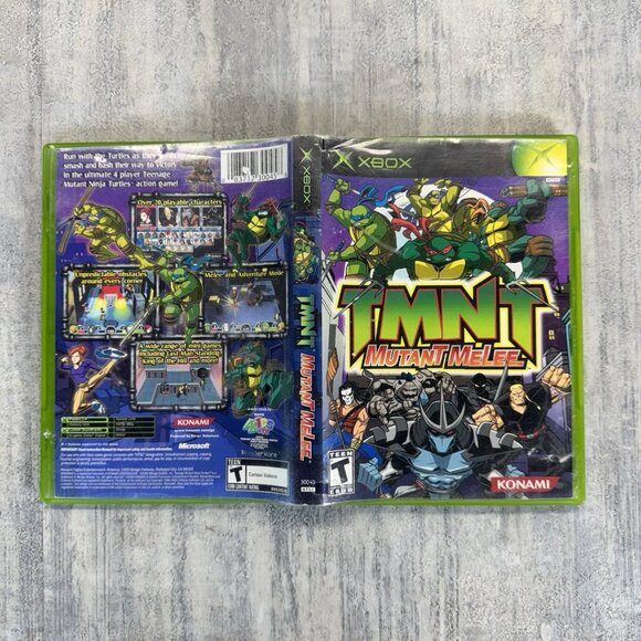 TMNT Mutant Melee Microsoft Xbox Tested Teeange Mutant Ninja Turtles Complete - Picture 6 of 8